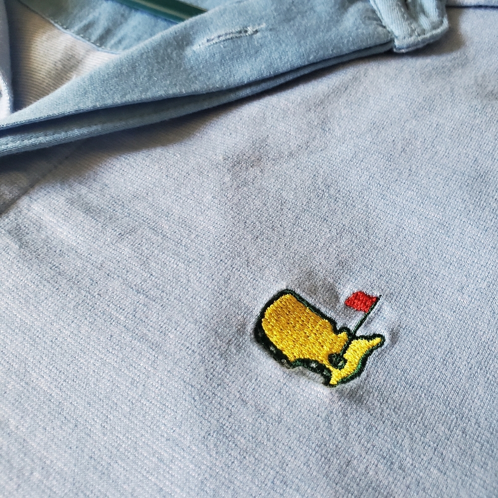 Clubhouse Collection Light Blue Golf Polo Shirt